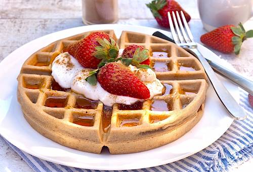 Cassava Flour Waffles