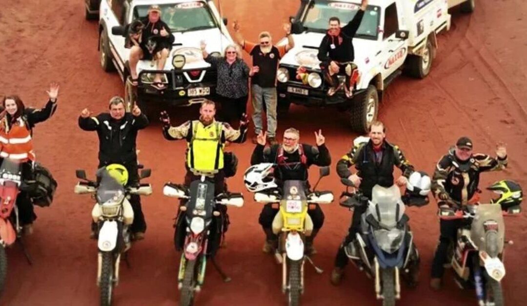 Riding Across the Australian Outback to Help Sick Kids